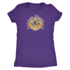 a  women's purple triblend shirt with the original German Shepherd design on the front in full color 