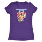 Emotional Support Human - Golden Retriever - Next Level Womens Triblend