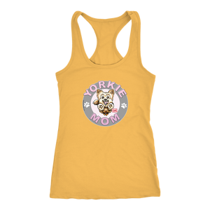 Yorkshire Terrier (Yorkie) Mom - Next Level Racerback Tank