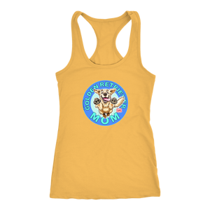 Golden Retriever Mom - Next Level Racerback Tank for Dog Lovers