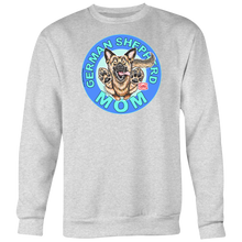 Load image into Gallery viewer, German Shepherd Mom - Crewneck Sweatshirt Big Print