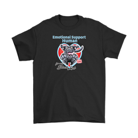 Emotional Support Human - Black Labrador Retriever - Men's T-Shirt for Dog Lovers