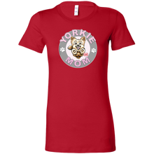 Load image into Gallery viewer, Yorkshire Terrier (Yorkie) Mom - Bella Womens Shirt for Yorkie Dog Lovers