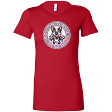 Load image into Gallery viewer, Boston Terrier Mom - Bella Womens Shirt