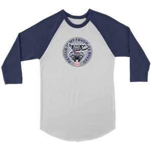 Rescue is My Favorite Breed - Black Labrador Raglan