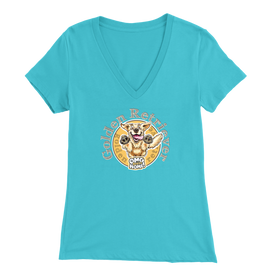 Golden Retriever - Bella Womens V-Neck