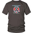 Emotional Support Human - Boston Terrier - District Unisex Shirt