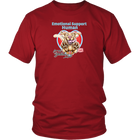 Emotional Support Human - Yellow Labrador Retriever - District Unisex Shirt