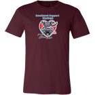 Emotional Support Human - Black Labrador Retriever - Canvas  brand Mens Shirt