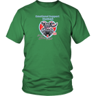 Emotional Support Human - Black Labrador Retriever - District Unisex Shirt