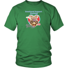 Emotional Support Human - Yellow Labrador Retriever - District Unisex Shirt