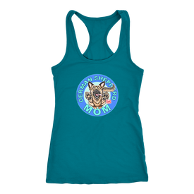 German Shepherd Mom - Next Level Racerback Tank