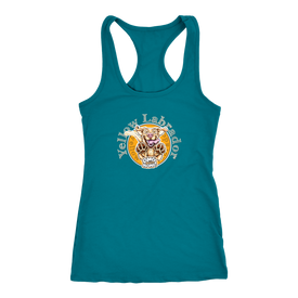 Yellow Labrador Retriever - Next Level Racerback Tank