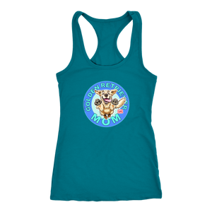 Golden Retriever Mom - Next Level Racerback Tank for Dog Lovers