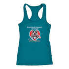 Emotional Support Human - Boston Terrier - Next Level Racerback Tank