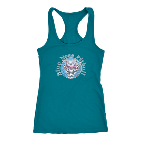 Blue Nose Pitbull - Next Level Racerback Tank for Pit Bull Dog Lovers