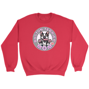 Boston Terrier Mom - Crewneck Sweatshirt