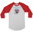 Emotional Support Human - Black Labrador Retriever - Canvas Unisex 3/4 Raglan