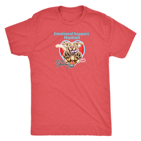 Emotional Support Human - Yellow Labrador tee