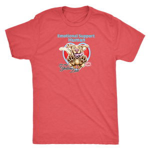 Emotional Support Human - Yellow Labrador tee