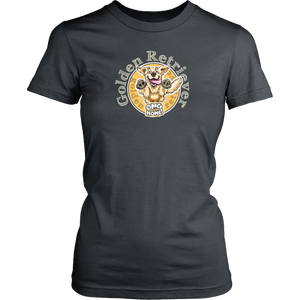 Golden Retriever - District Womens Shirt for Dog Lovers