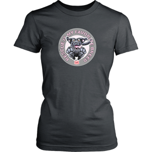 Rescue is My Favorite Breed - Black Labrador Womens Shirt