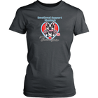 Emotional Support Human - Boston Terrier Shirt for Bostie Lovers