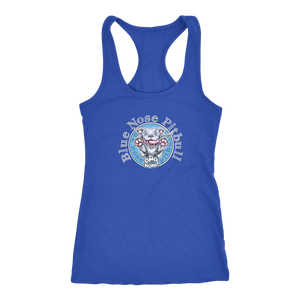 Blue Nose Pitbull - Next Level Racerback Tank for Pit Bull Dog Lovers