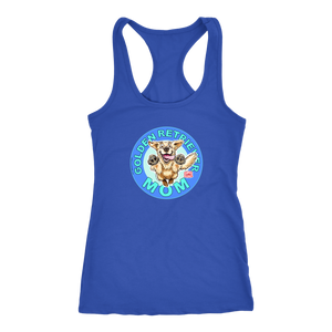 Golden Retriever Mom - Next Level Racerback Tank for Dog Lovers