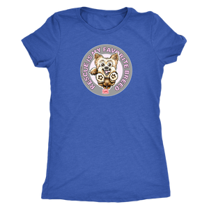 Rescue is My Favorite Breed - Yorkie - Women's Triblend Shirt