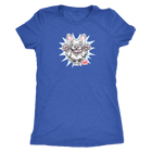 White French Bulldog - Frenchie - Next Level Womens Triblend