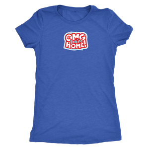 OMG Logo - Next Level Womens Triblend