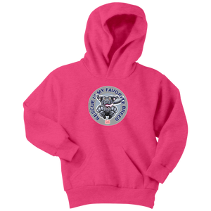 Rescue is My Favorite Breed - Black Labrador Youth Hoodie