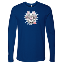 Load image into Gallery viewer, White French Bulldog - Frenchie - Next Level Mens Long Sleeve