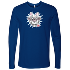 White French Bulldog - Frenchie - Next Level Mens Long Sleeve