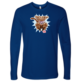 OMG Chocolate Labrador Retriever - Next Level Mens Long Sleeve