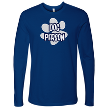 Load image into Gallery viewer, Dog Person - Next Level Mens Long Sleeve