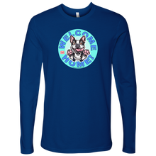 Load image into Gallery viewer, Boston Terrier - Welcome Home - Next Level Mens Long Sleeve