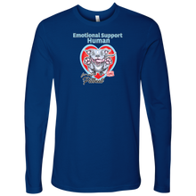 Load image into Gallery viewer, Emotional Support Human - Blue Nose Pitbull - Next Level Mens Long Sleeve