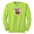 OMG Chocolate Labrador Retriever - Youth Crewneck Sweatshirt