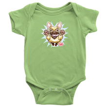 Load image into Gallery viewer, OMG Fawn French Bulldog - Frenchie - Baby Bodysuit