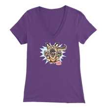 Load image into Gallery viewer, OMG German Shepherd - Womens V-Neck