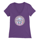 Blue Nose PitBull Mom - Bella Womens V-Neck
