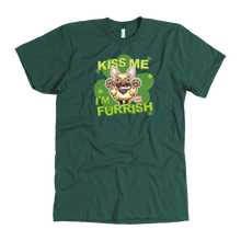 Load image into Gallery viewer, Kiss me I&#39;m furrish - Fawn Frenchie Dog - American Apparel Mens