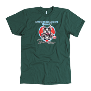 Emotional Support Human - Boston Terrier - American Apparel Mens