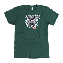 Load image into Gallery viewer, Happy Excited Jumping Black Labrador Retriever Dog - Mens T-shirt for Dog Lovers
