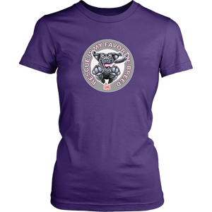 Rescue is My Favorite Breed - Black Labrador Womens Shirt