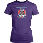 Emotional Support Human - Boston Terrier Shirt for Bostie Lovers