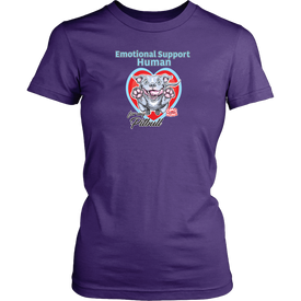 Emotional Support Human - Blue Nose Pitbull - District Womens Shirt