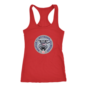 Rescue is My Favorite Breed - Black Labrador Racerback Tank